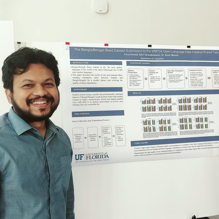 Linguistics Students Present at UF AI Days